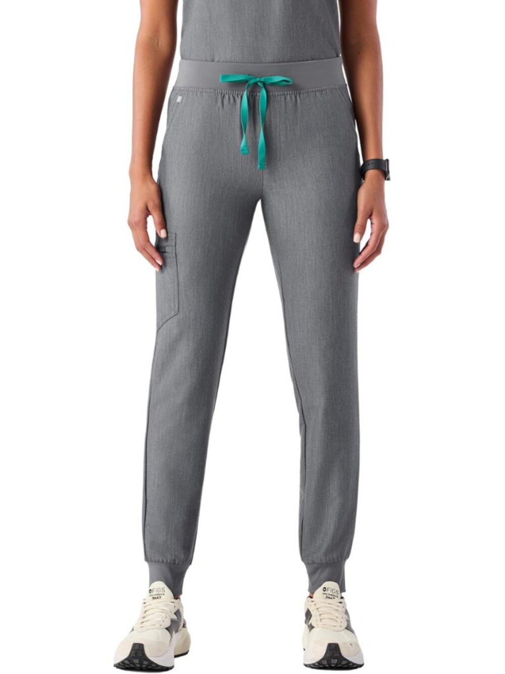 Figs Zamora Jogger Style Scrub Pants Graphite